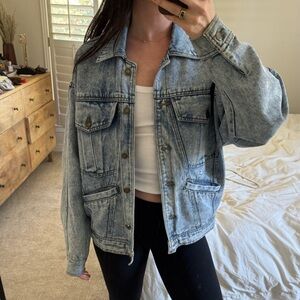 90’s Vintage Denim Bomber